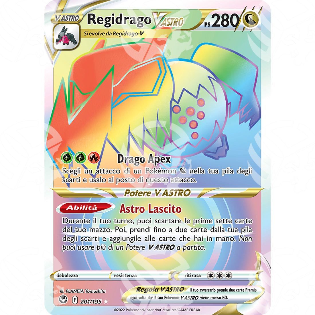 Tempesta Argentata - Regidrago VSTAR - Secret Rare 201/195 - Warcard - Tempesta Argentata - Regidrago VSTAR - Secret Rare 201/195 i prezzi più bassi sul mercato, solo da www.warcardshop.com! Carte singole, box, buste e mazzi.