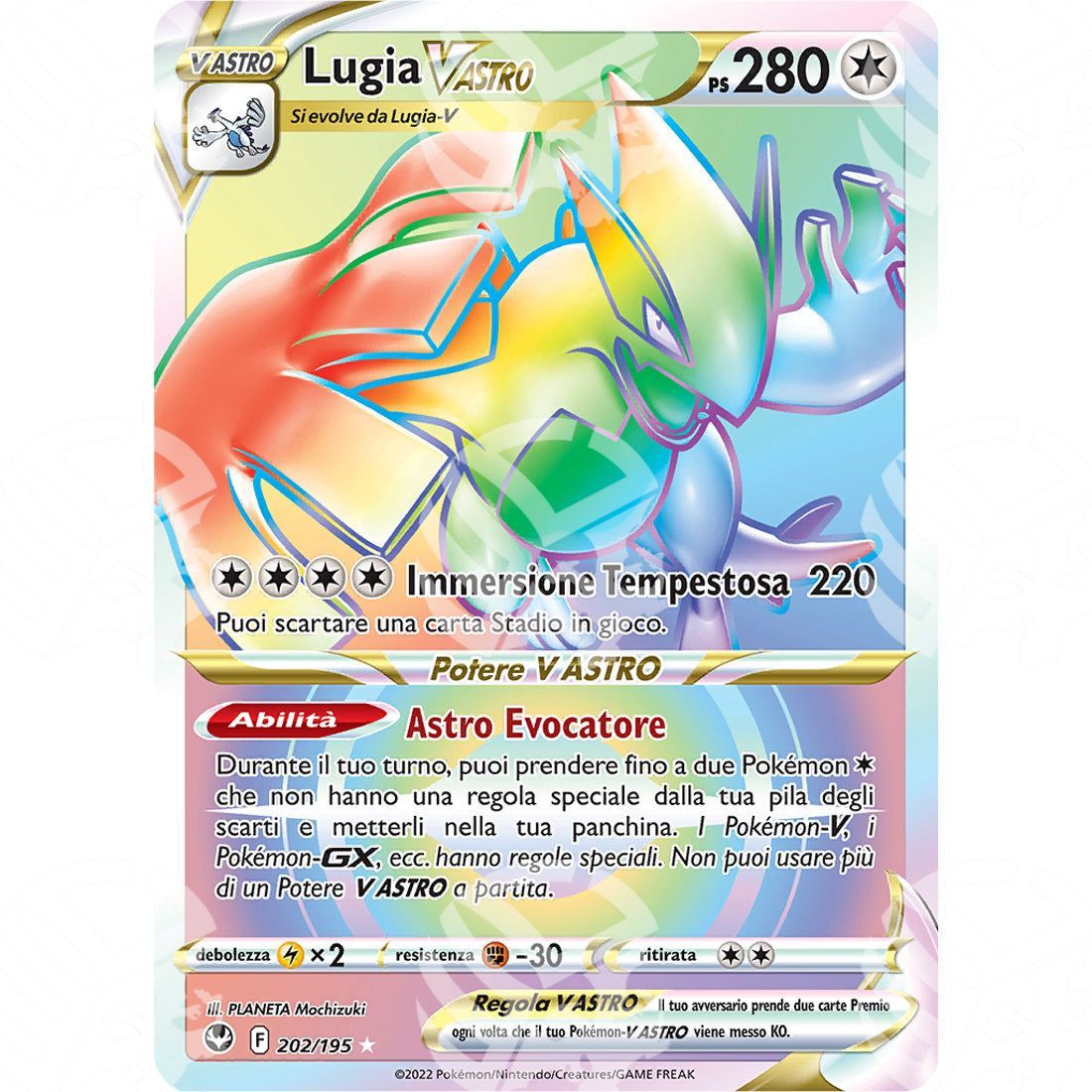 Tempesta Argentata - Lugia VSTAR - Secret Rare 202/195 - Warcard - Tempesta Argentata - Lugia VSTAR - Secret Rare 202/195 i prezzi più bassi sul mercato, solo da www.warcardshop.com! Carte singole, box, buste e mazzi.