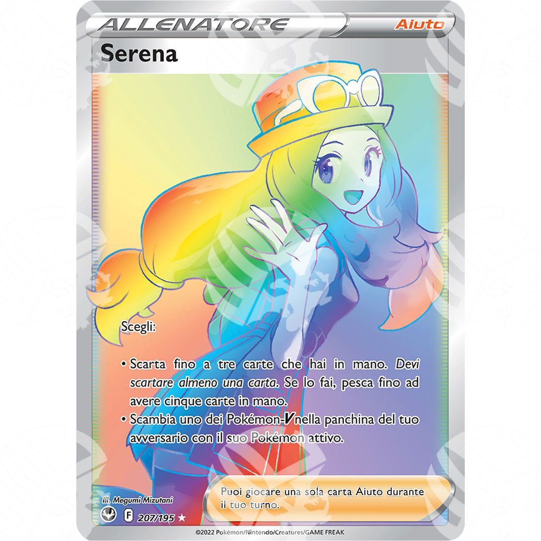 Tempesta Argentata - Serena - Secret Rare 207/195 - Warcard - Tempesta Argentata - Serena - Secret Rare 207/195 i prezzi più bassi sul mercato, solo da www.warcardshop.com! Carte singole, box, buste e mazzi.