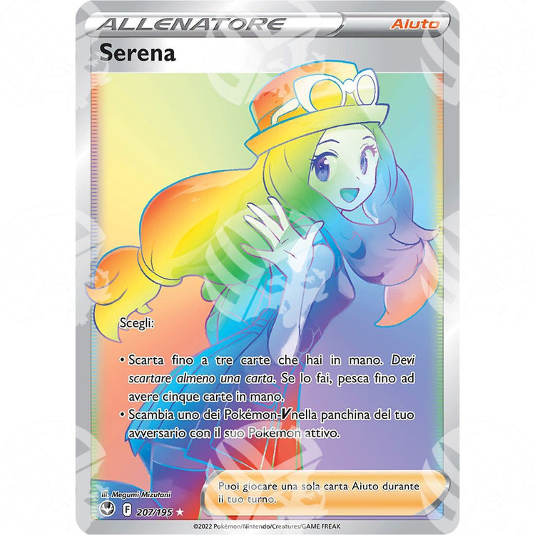 Tempesta Argentata - Serena - Secret Rare 207/195 - Warcard - Tempesta Argentata - Serena - Secret Rare 207/195 i prezzi più bassi sul mercato, solo da www.warcardshop.com! Carte singole, box, buste e mazzi.