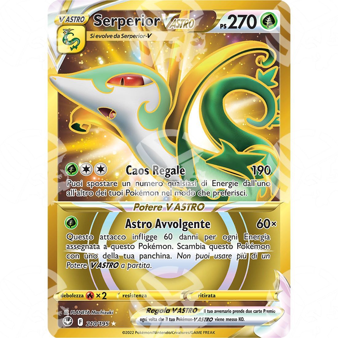 Tempesta Argentata - Serperior VSTAR - Secret Rare 210/195 - Warcard - Tempesta Argentata - Serperior VSTAR - Secret Rare 210/195 i prezzi più bassi sul mercato, solo da www.warcardshop.com! Carte singole, box, buste e mazzi.