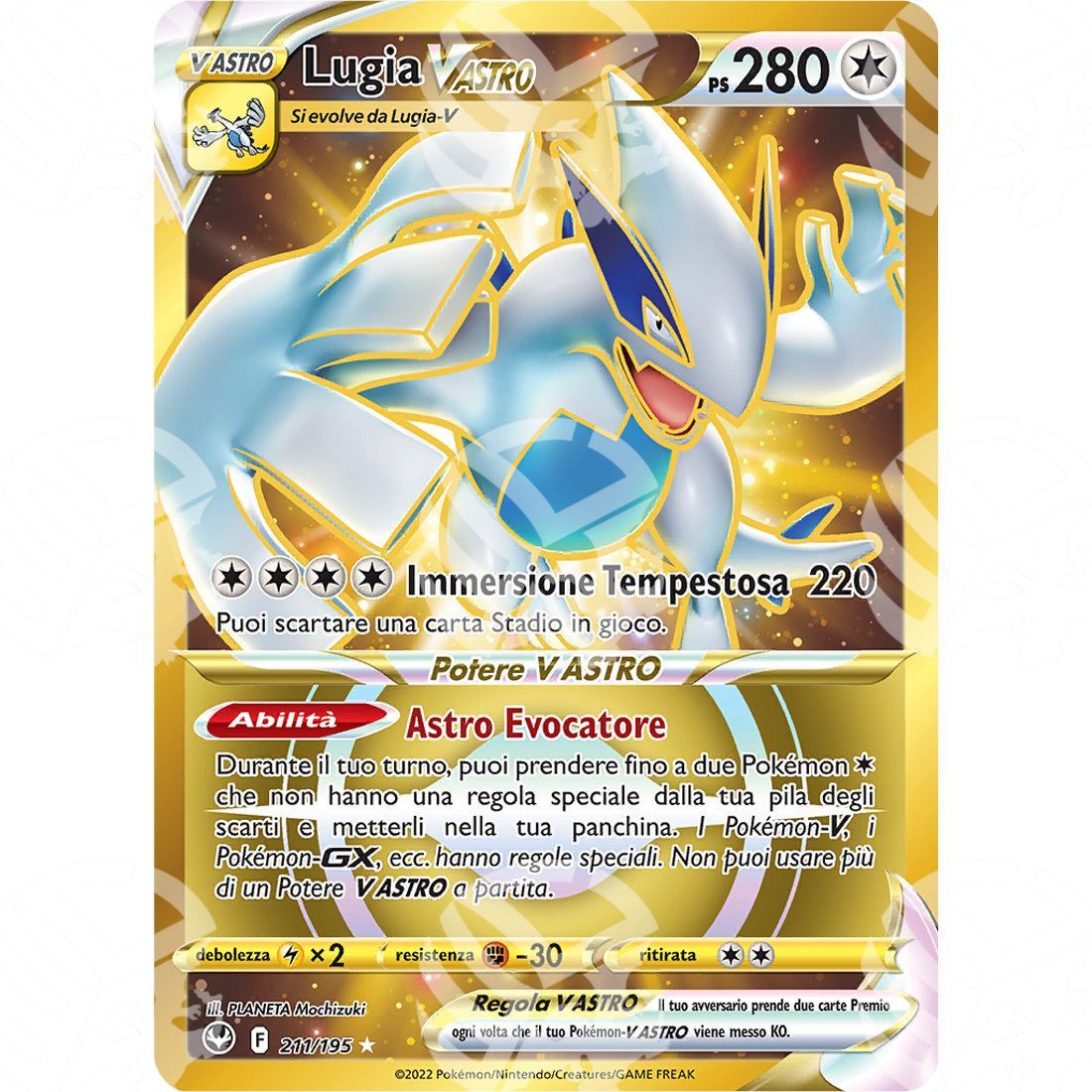 Tempesta Argentata - Lugia VSTAR - Secret Rare 211/195 - Warcard - Tempesta Argentata - Lugia VSTAR - Secret Rare 211/195 i prezzi più bassi sul mercato, solo da www.warcardshop.com! Carte singole, box, buste e mazzi.