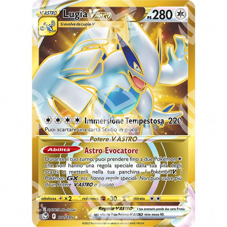 Tempesta Argentata - Lugia VSTAR - Secret Rare 211/195 - Warcard - Tempesta Argentata - Lugia VSTAR - Secret Rare 211/195 i prezzi più bassi sul mercato, solo da www.warcardshop.com! Carte singole, box, buste e mazzi.