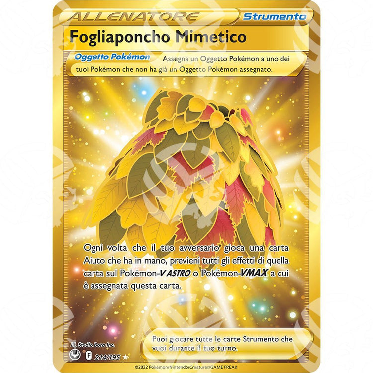 Tempesta Argentata - Leafy Camo Poncho - Secret Rare 214/195 - Warcard - Tempesta Argentata - Leafy Camo Poncho - Secret Rare 214/195 i prezzi più bassi sul mercato, solo da www.warcardshop.com! Carte singole, box, buste e mazzi.