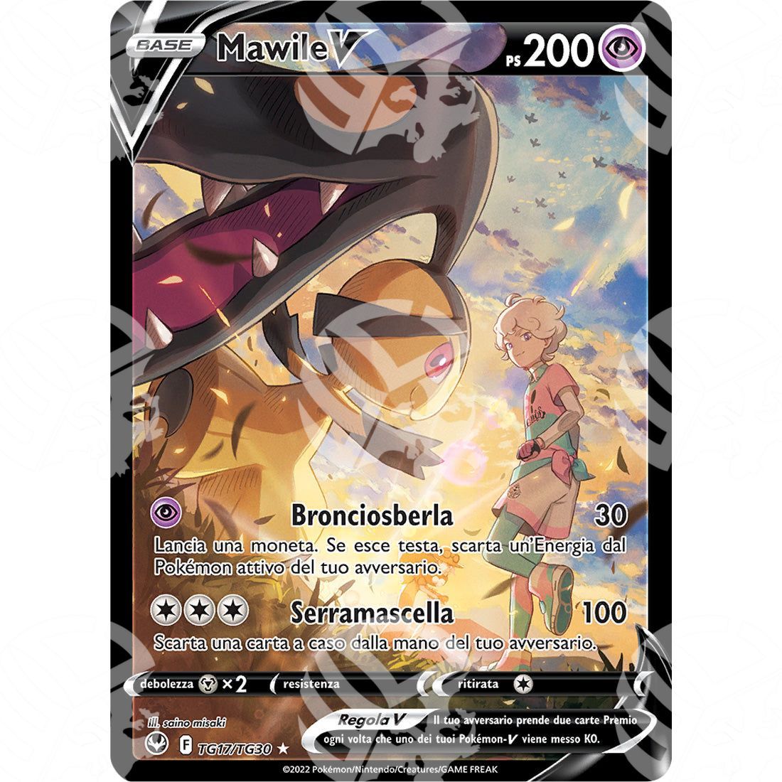 Tempesta Argentata - Mawile V - Ultra Rare TG17/TG30 - Warcard - Tempesta Argentata - Mawile V - Ultra Rare TG17/TG30 i prezzi più bassi sul mercato, solo da www.warcardshop.com! Carte singole, box, buste e mazzi.