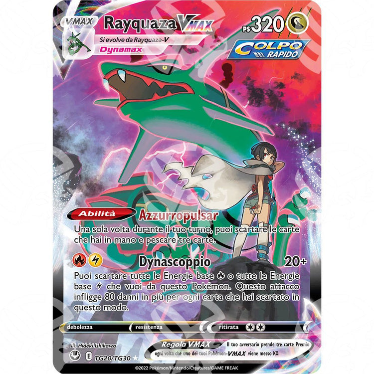 Tempesta Argentata - Rayquaza VMAX - Ultra Rare TG20/TG30 - Warcard - Tempesta Argentata - Rayquaza VMAX - Ultra Rare TG20/TG30 i prezzi più bassi sul mercato, solo da www.warcardshop.com! Carte singole, box, buste e mazzi.