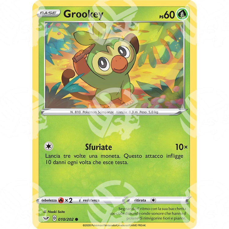 Spada & Scudo - Grookey - 10/202 - Warcard - Spada & Scudo - Grookey - 10/202 i prezzi più bassi sul mercato, solo da www.warcardshop.com! Carte singole, box, buste e mazzi.