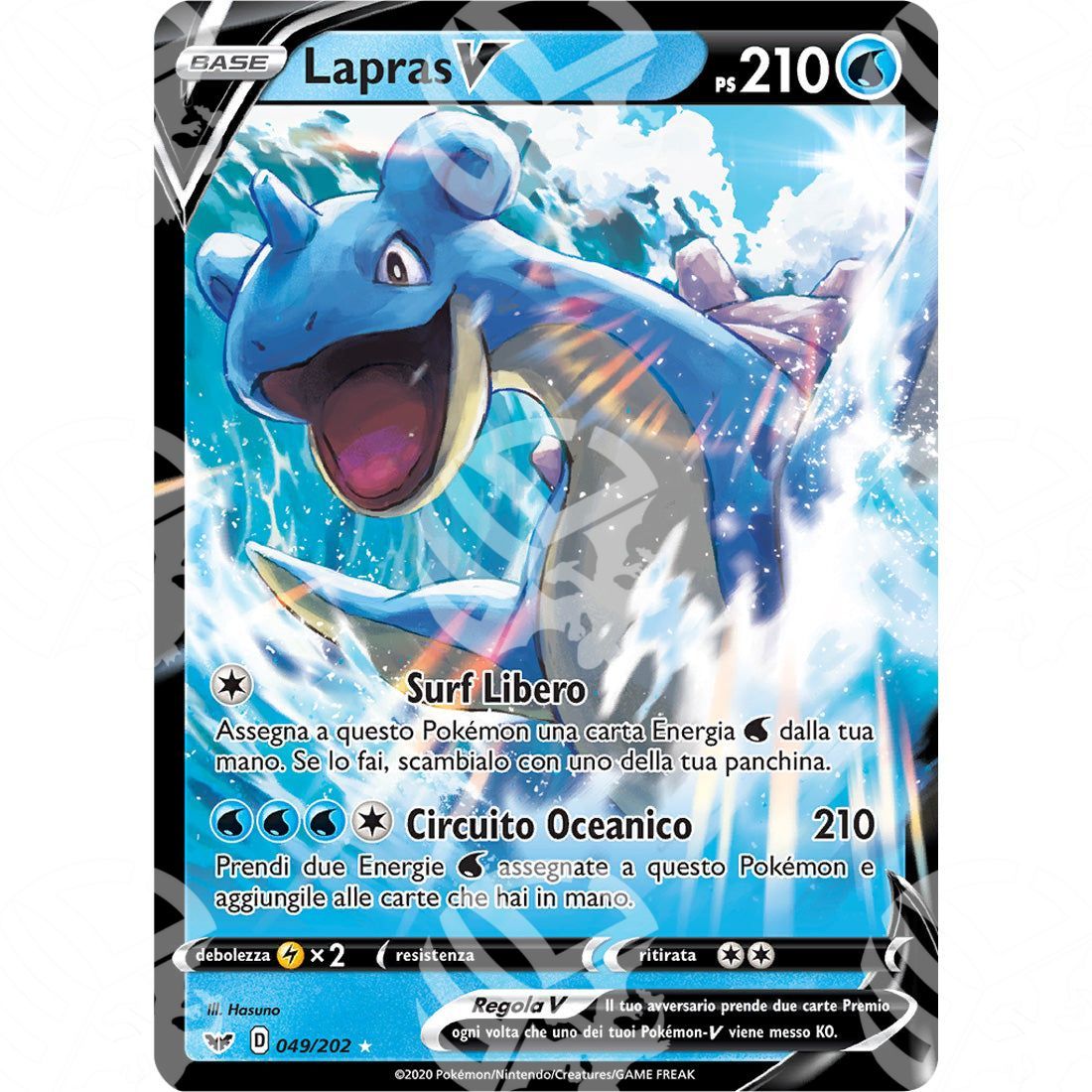 Spada & Scudo - Lapras V - 49/202 - Warcard - Spada & Scudo - Lapras V - 49/202 i prezzi più bassi sul mercato, solo da www.warcardshop.com! Carte singole, box, buste e mazzi.