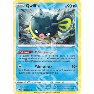 Spada & Scudo - Qwilfish - 51/202 - Warcard - Spada & Scudo - Qwilfish - 51/202 i prezzi più bassi sul mercato, solo da www.warcardshop.com! Carte singole, box, buste e mazzi.