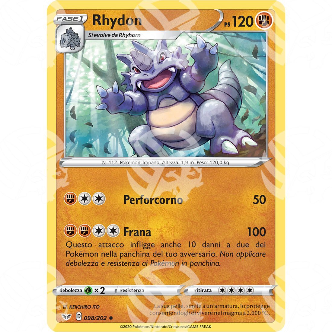 Spada & Scudo - Rhydon - 98/202 - Warcard - Spada & Scudo - Rhydon - 98/202 i prezzi più bassi sul mercato, solo da www.warcardshop.com! Carte singole, box, buste e mazzi.