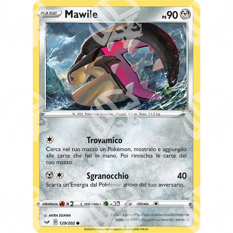 Spada & Scudo - Mawile - 129/202 - Warcard - Spada & Scudo - Mawile - 129/202 i prezzi più bassi sul mercato, solo da www.warcardshop.com! Carte singole, box, buste e mazzi.