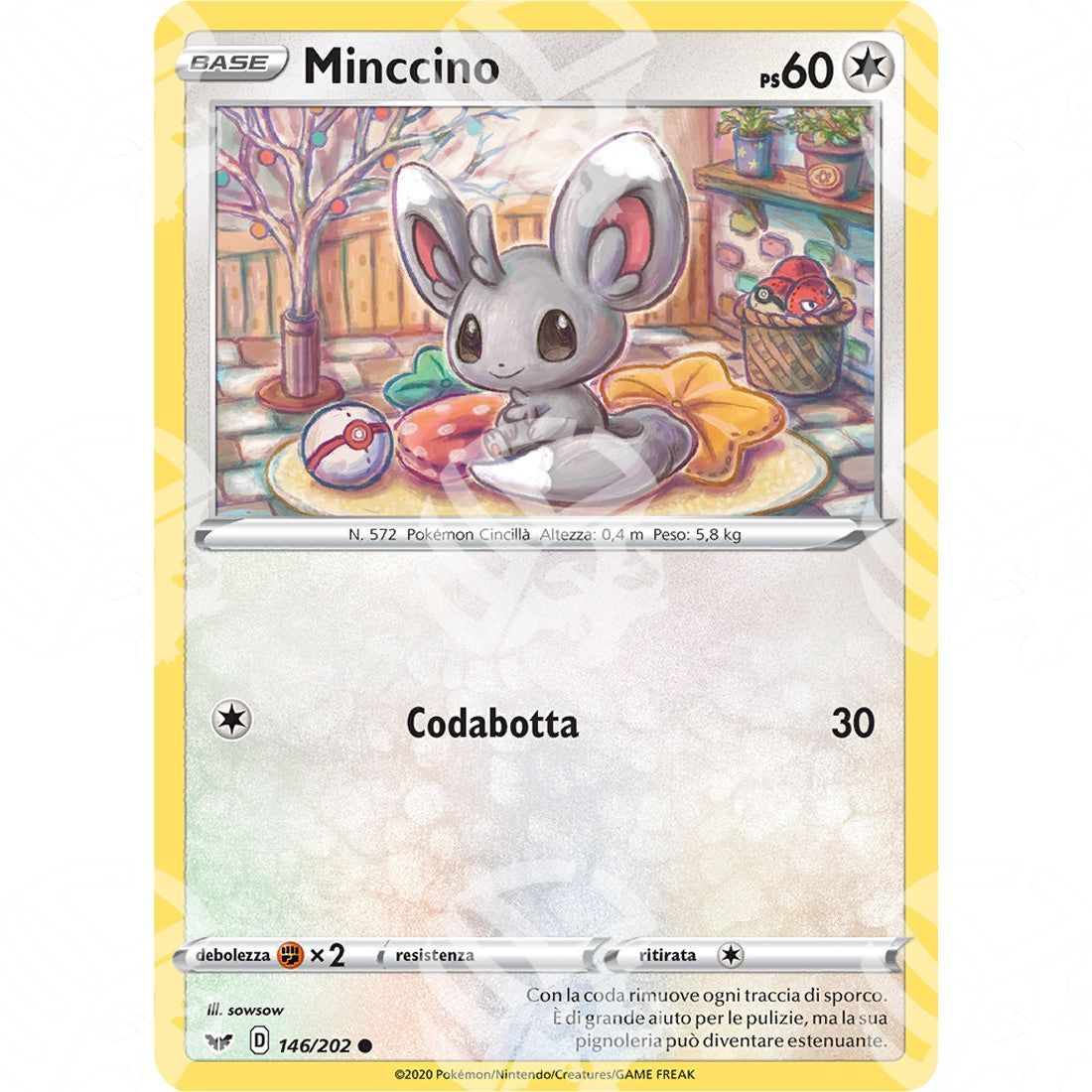 Spada & Scudo - Minccino - 146/202 - Warcard - Spada & Scudo - Minccino - 146/202 i prezzi più bassi sul mercato, solo da www.warcardshop.com! Carte singole, box, buste e mazzi.