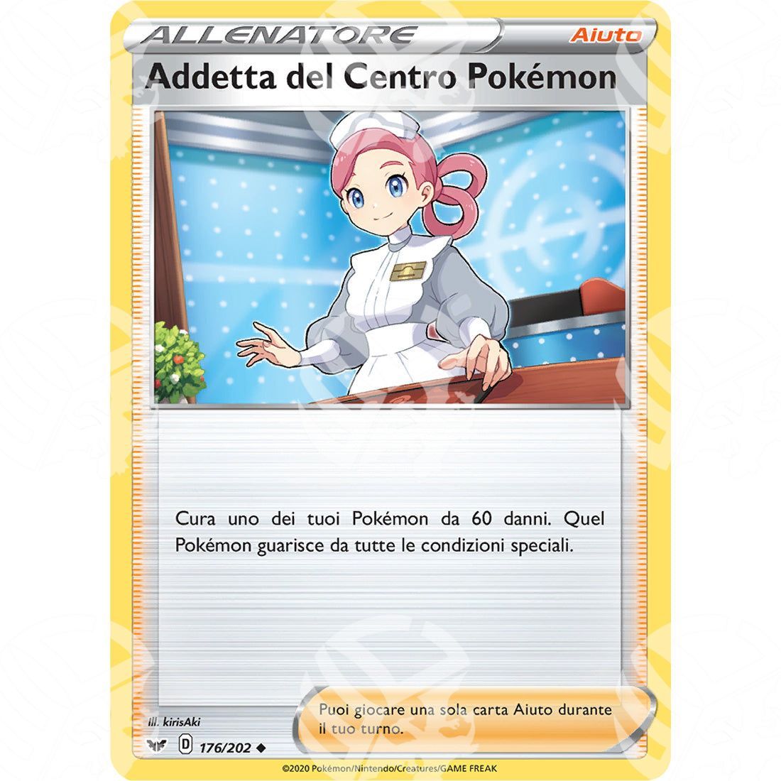 Spada & Scudo - Pokémon Center Lady - 176/202 - Warcard - Spada & Scudo - Pokémon Center Lady - 176/202 i prezzi più bassi sul mercato, solo da www.warcardshop.com! Carte singole, box, buste e mazzi.