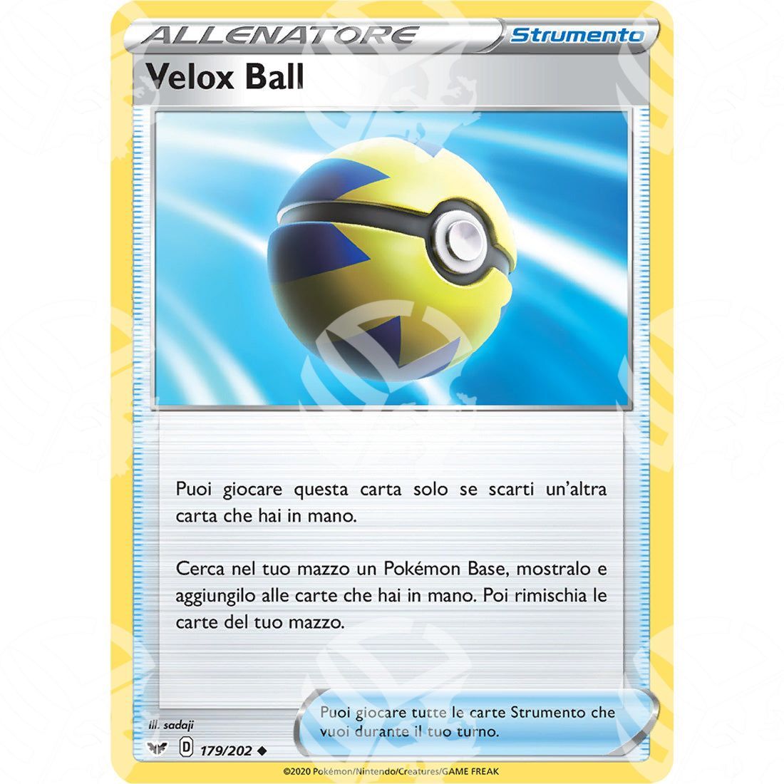 Spada & Scudo - Quick Ball - Pokémon League 179/202 - Warcard - Spada & Scudo - Quick Ball - Pokémon League 179/202 i prezzi più bassi sul mercato, solo da www.warcardshop.com! Carte singole, box, buste e mazzi.