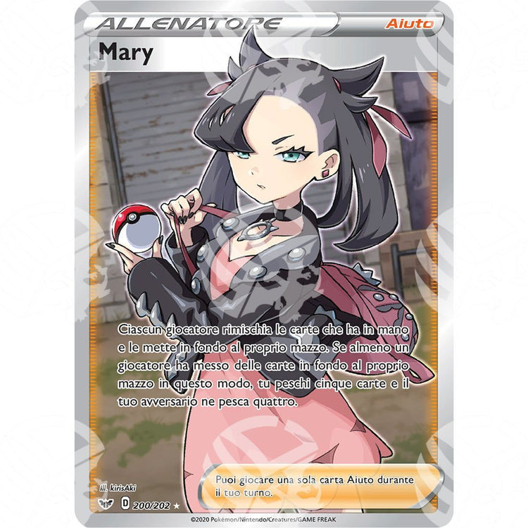 Spada & Scudo - Marnie - Ultra Rare 200/202 - Warcard - Spada & Scudo - Marnie - Ultra Rare 200/202 i prezzi più bassi sul mercato, solo da www.warcardshop.com! Carte singole, box, buste e mazzi.