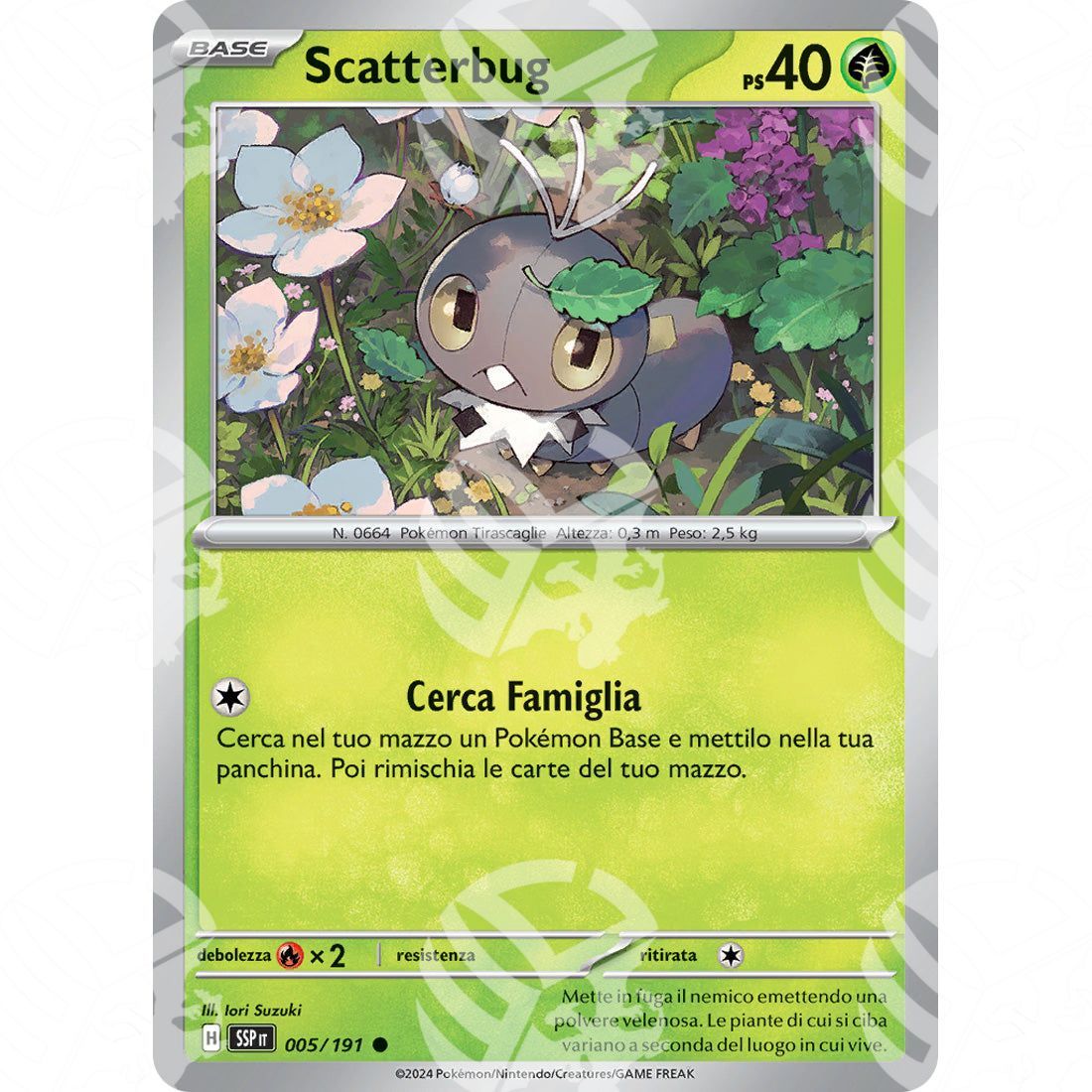 Scintille Folgoranti - Scatterbug - 005/191 - Warcard