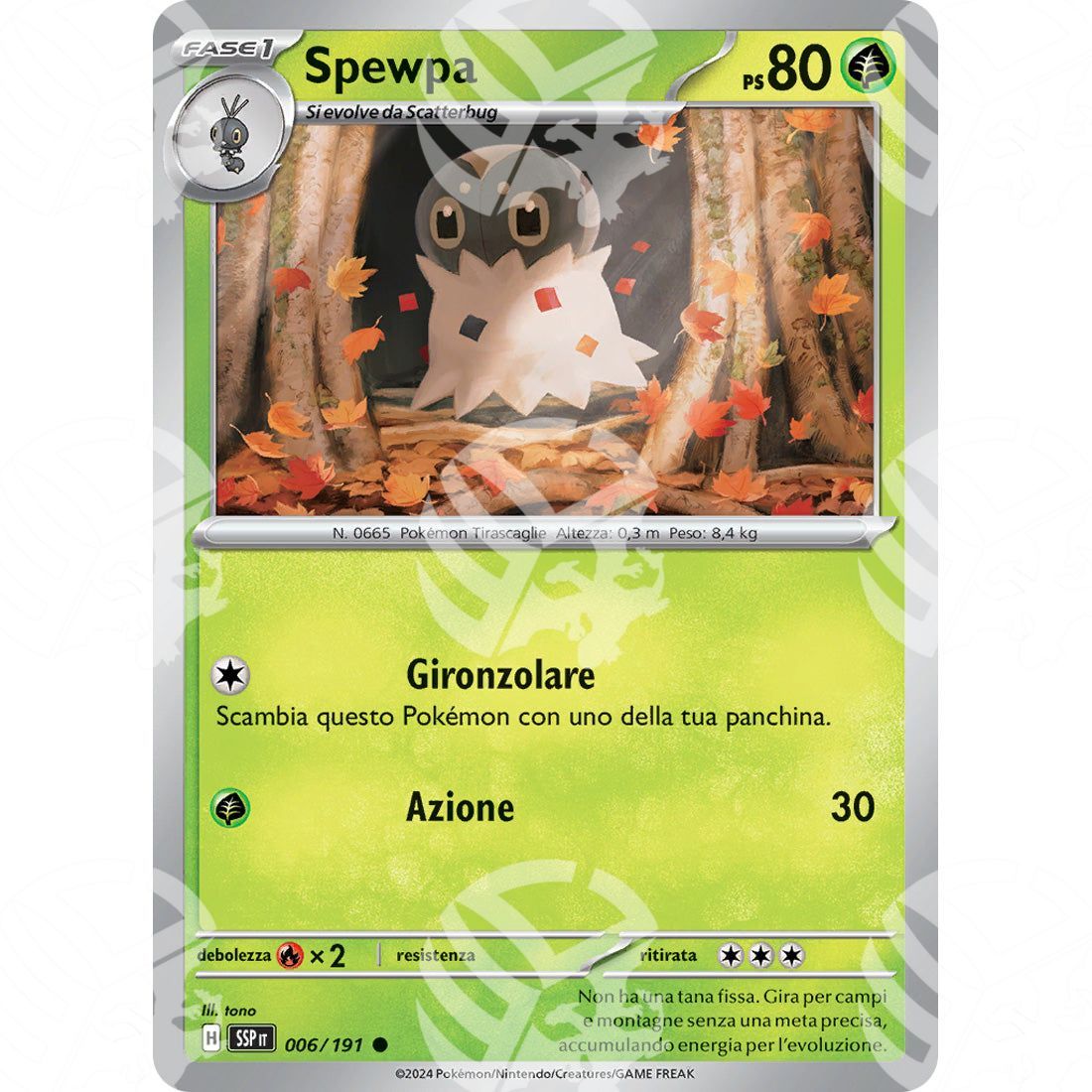 Scintille Folgoranti - Spewpa - 006/191 - Warcard