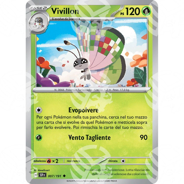 Scintille Folgoranti - Vivillon - 007/191 - Warcard