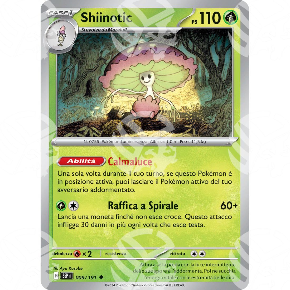 Scintille Folgoranti - Shiinotic - 009/191 - Warcard