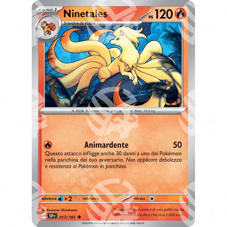 Scintille Folgoranti - Ninetales - 017/191 - Warcard