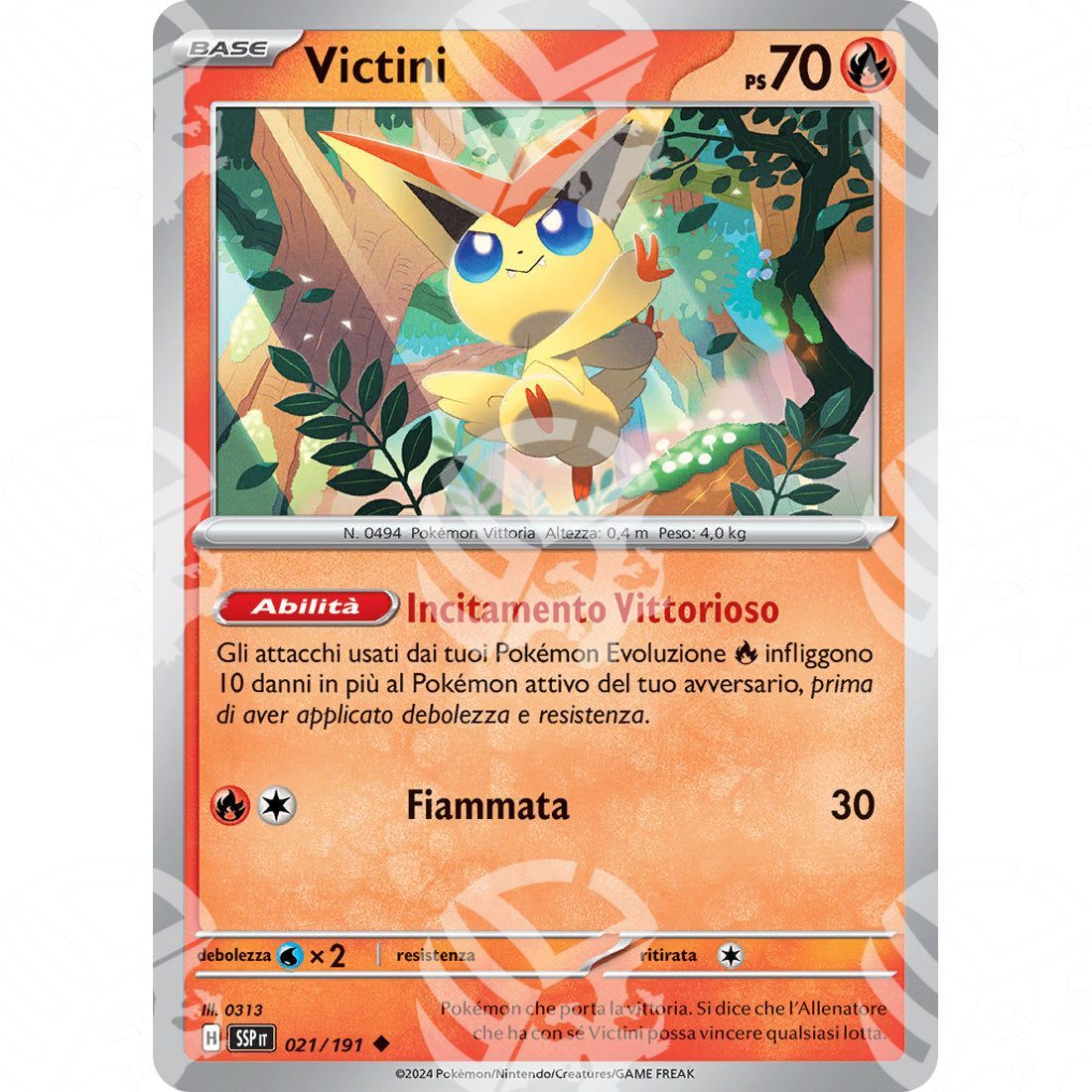 Scintille Folgoranti - Victini - 021/191 - Warcard