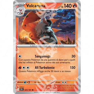 Scintille Folgoranti - Volcarona - 025/191 - Warcard