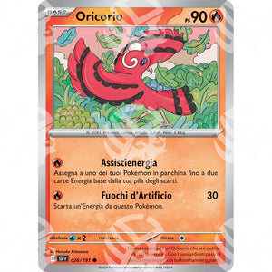 Scintille Folgoranti - Oricorio - 026/191 - Warcard