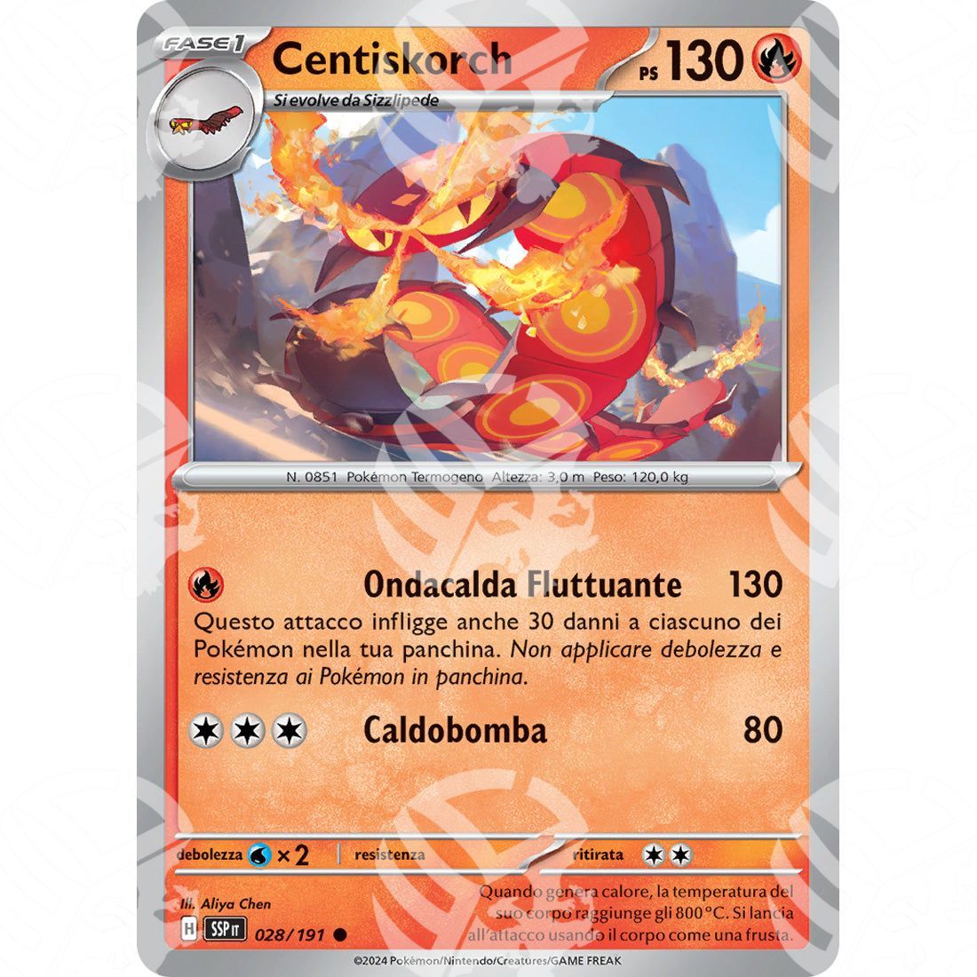 Scintille Folgoranti - Centiskorch - 028/191 - Warcard