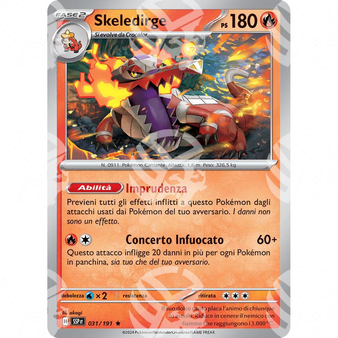 Scintille Folgoranti - Skeledirge - 031/191 - Warcard