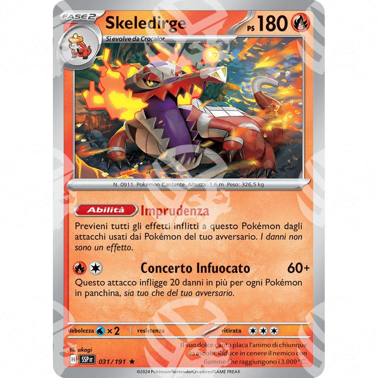 Scintille Folgoranti - Skeledirge - 031/191 - Warcard