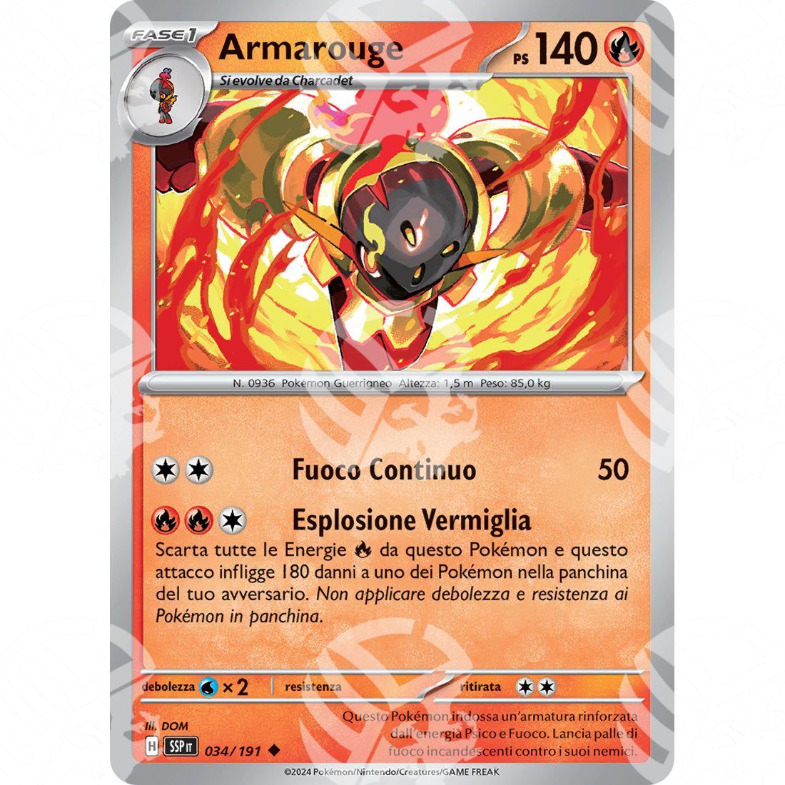 Scintille Folgoranti - Armarouge - 034/191 - Warcard