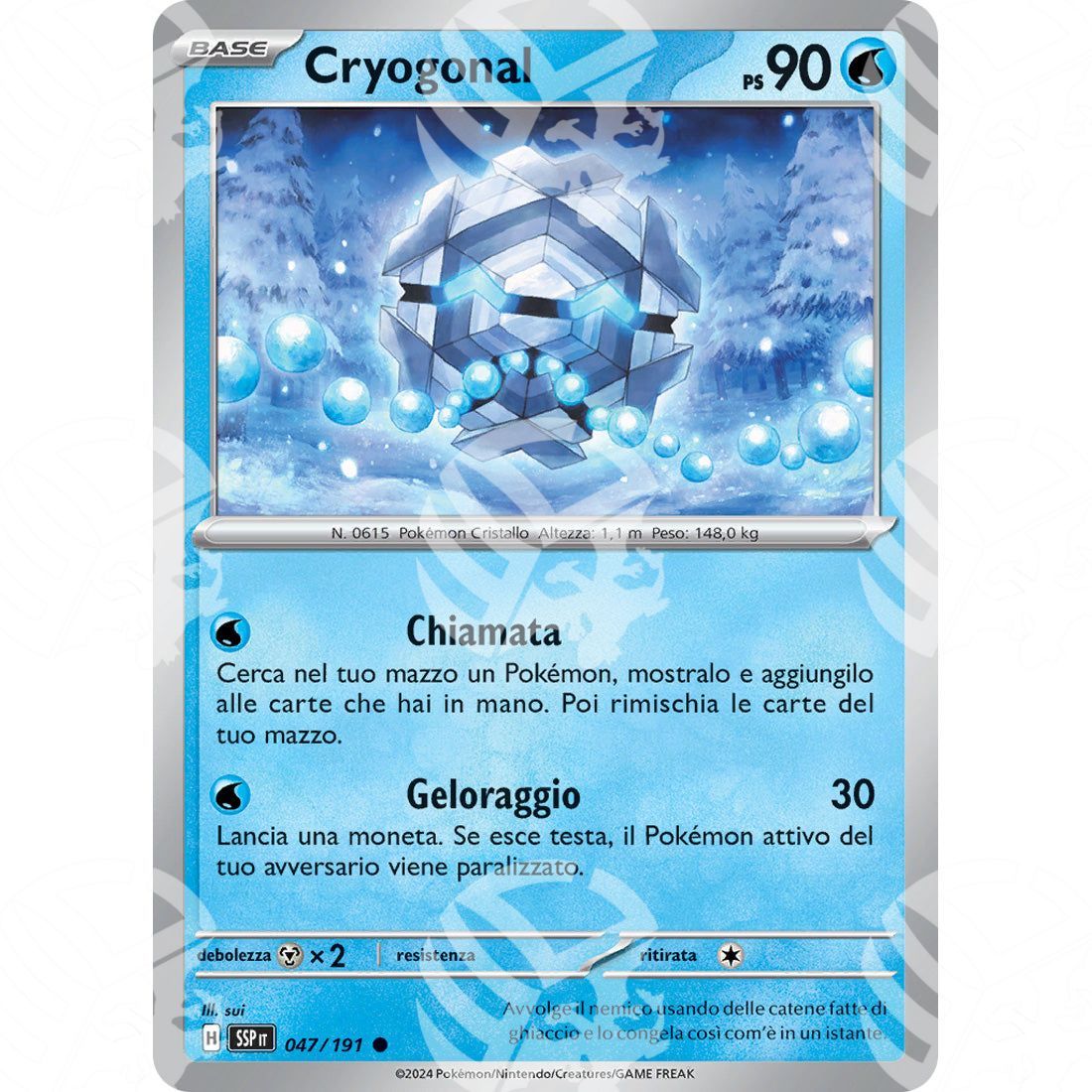 Scintille Folgoranti - Cryogonal - 047/191 - Warcard