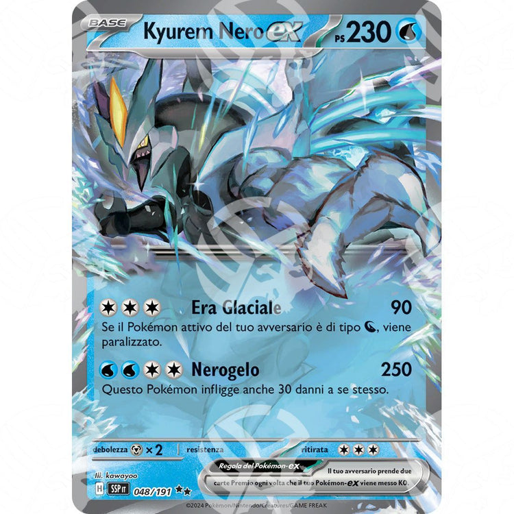 Scintille Folgoranti - Black Kyurem ex - 048/191 - Warcard