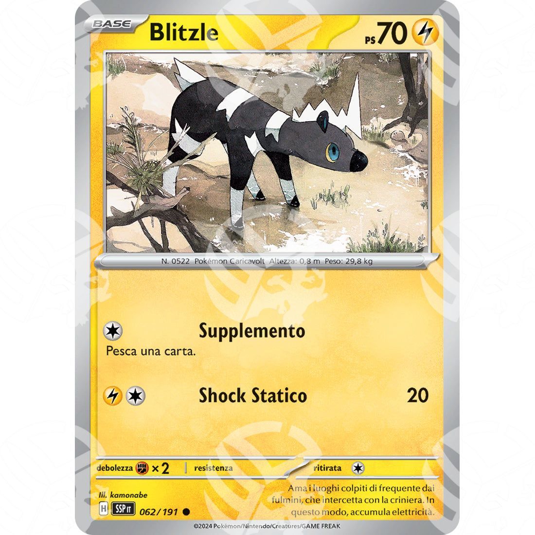 Scintille Folgoranti - Blitzle - 062/191 - Warcard