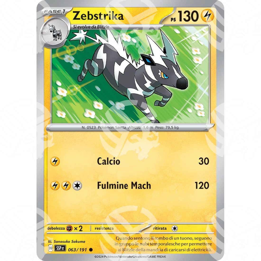 Scintille Folgoranti - Zebstrika - 063/191 - Warcard