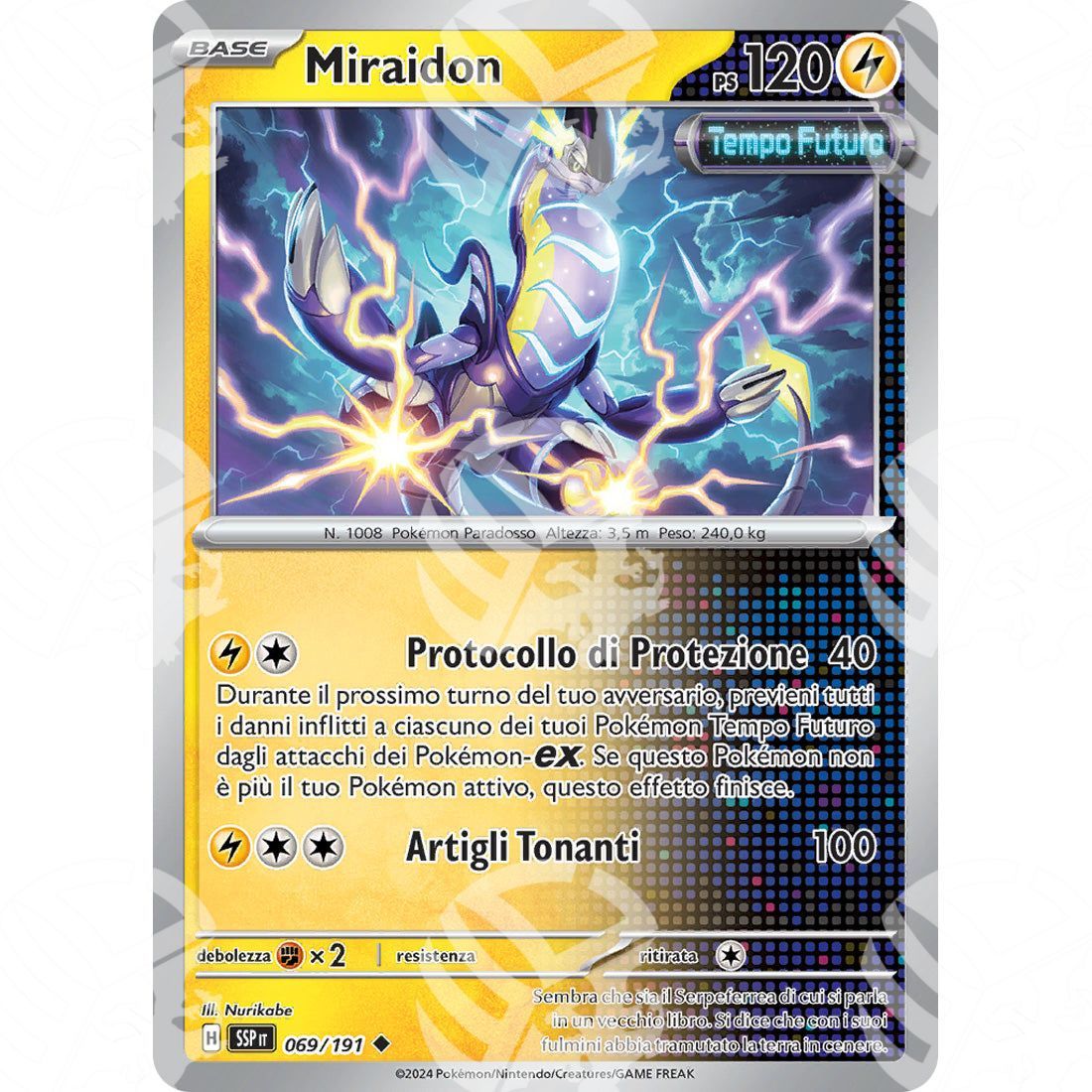 Scintille Folgoranti - Miraidon - 069/191 - Warcard