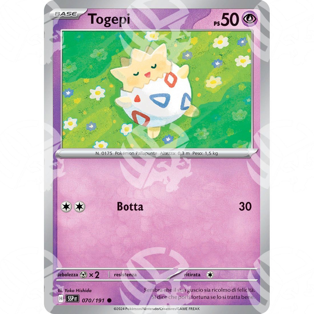 Scintille Folgoranti - Togepi - 070/191 - Warcard
