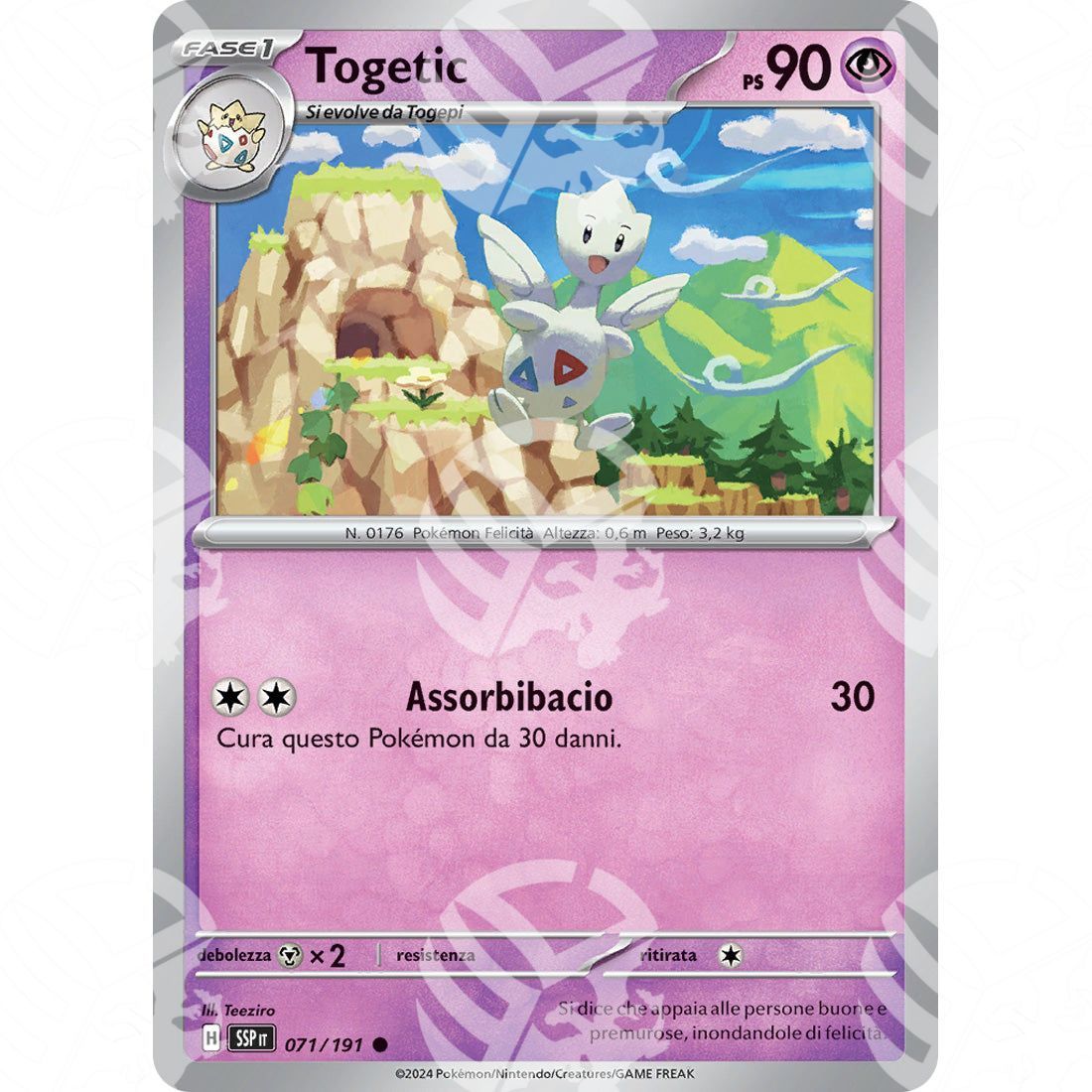 Scintille Folgoranti - Togetic - 071/191 - Warcard