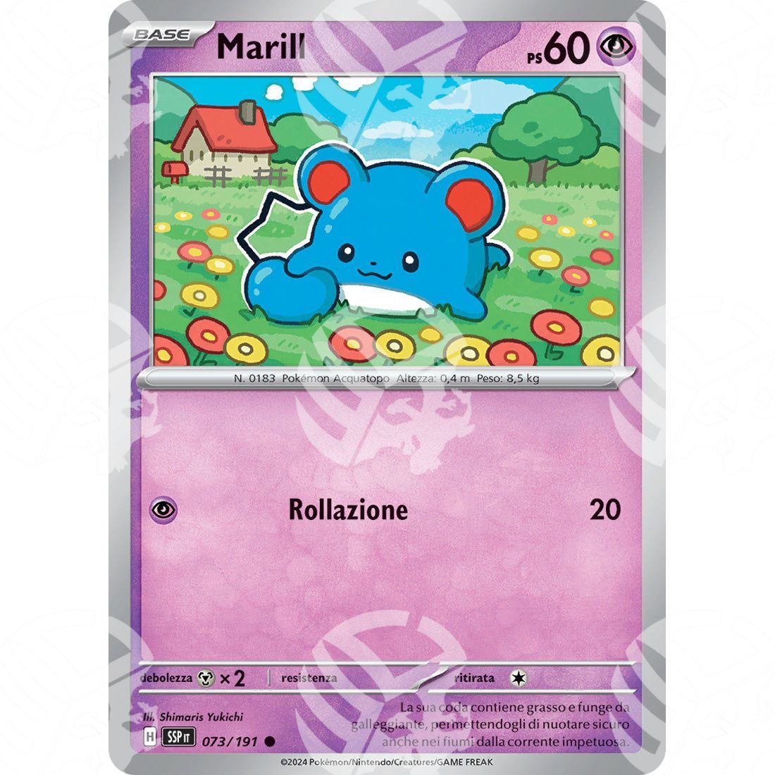 Scintille Folgoranti - Marill - 073/191 - Warcard