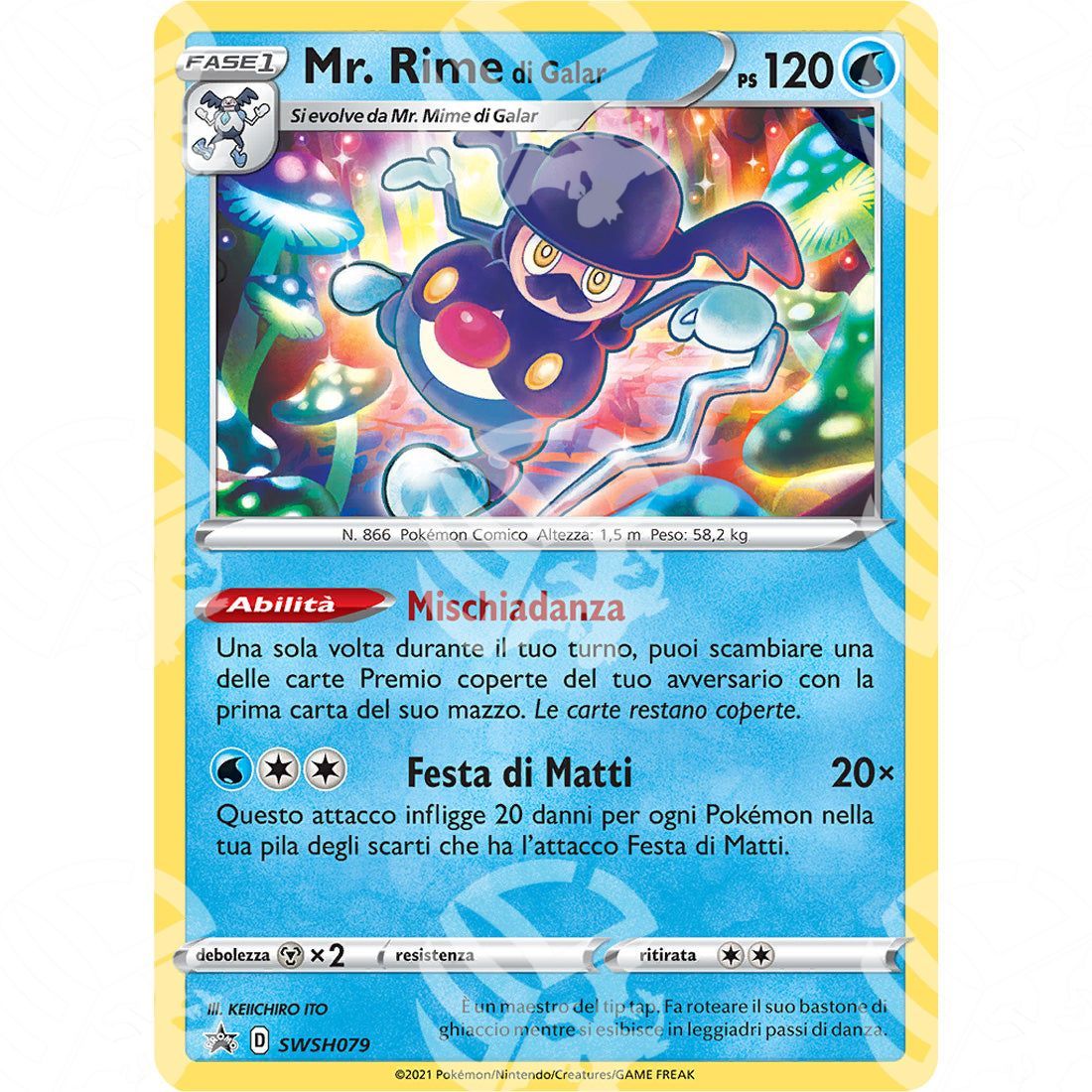 Black Star Promos - SWSH - Galarian Mr. Rime - 79 - Warcard - Black Star Promos - SWSH - Galarian Mr. Rime - 79 i prezzi più bassi sul mercato, solo da www.warcardshop.com! Carte singole, box, buste e mazzi.