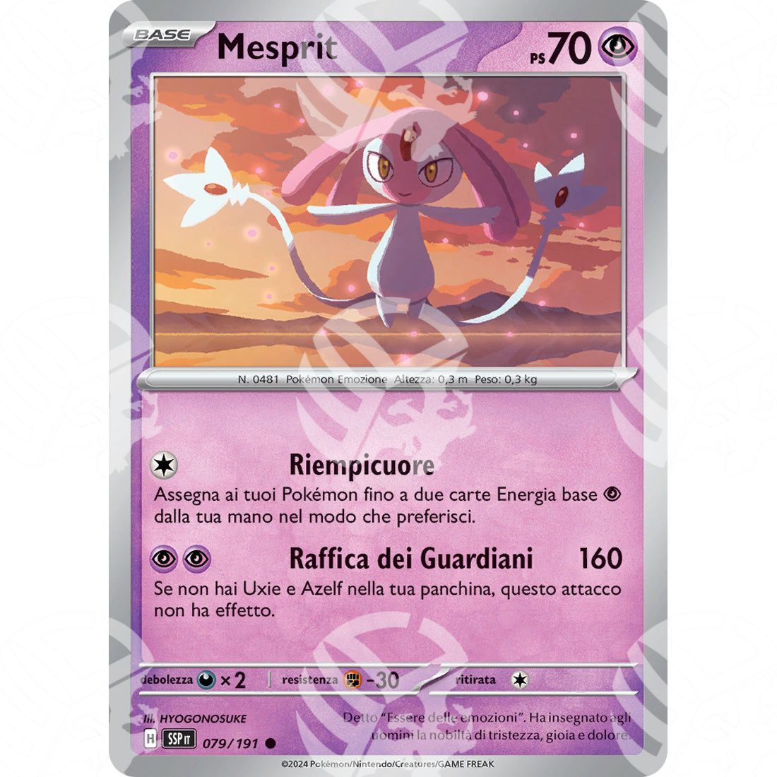 Scintille Folgoranti - Mesprit - 079/191 - Warcard
