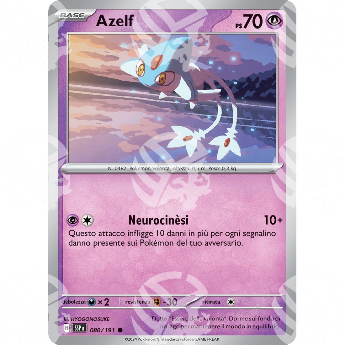 Scintille Folgoranti - Azelf - 080/191 - Warcard