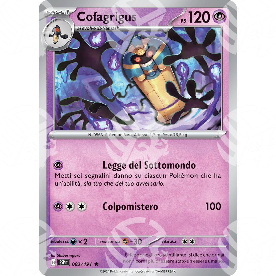 Scintille Folgoranti - Cofagrigus - 083/191 - Warcard