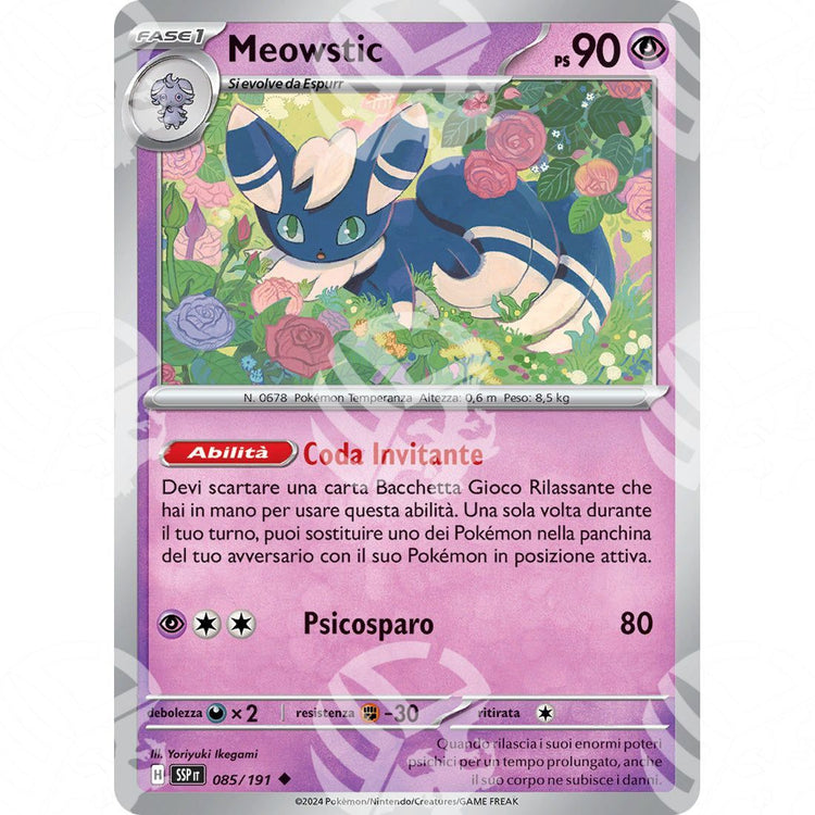 Scintille Folgoranti - Meowstic - 085/191 - Warcard