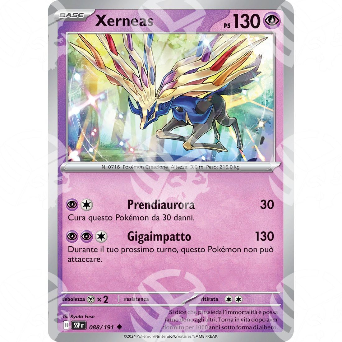 Scintille Folgoranti - Xerneas - 088/191 - Warcard