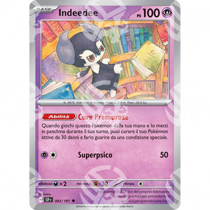 Scintille Folgoranti - Indeedee - 093/191 - Warcard