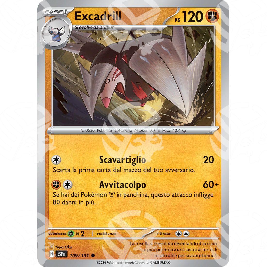 Scintille Folgoranti - Excadrill - 109/191 - Warcard