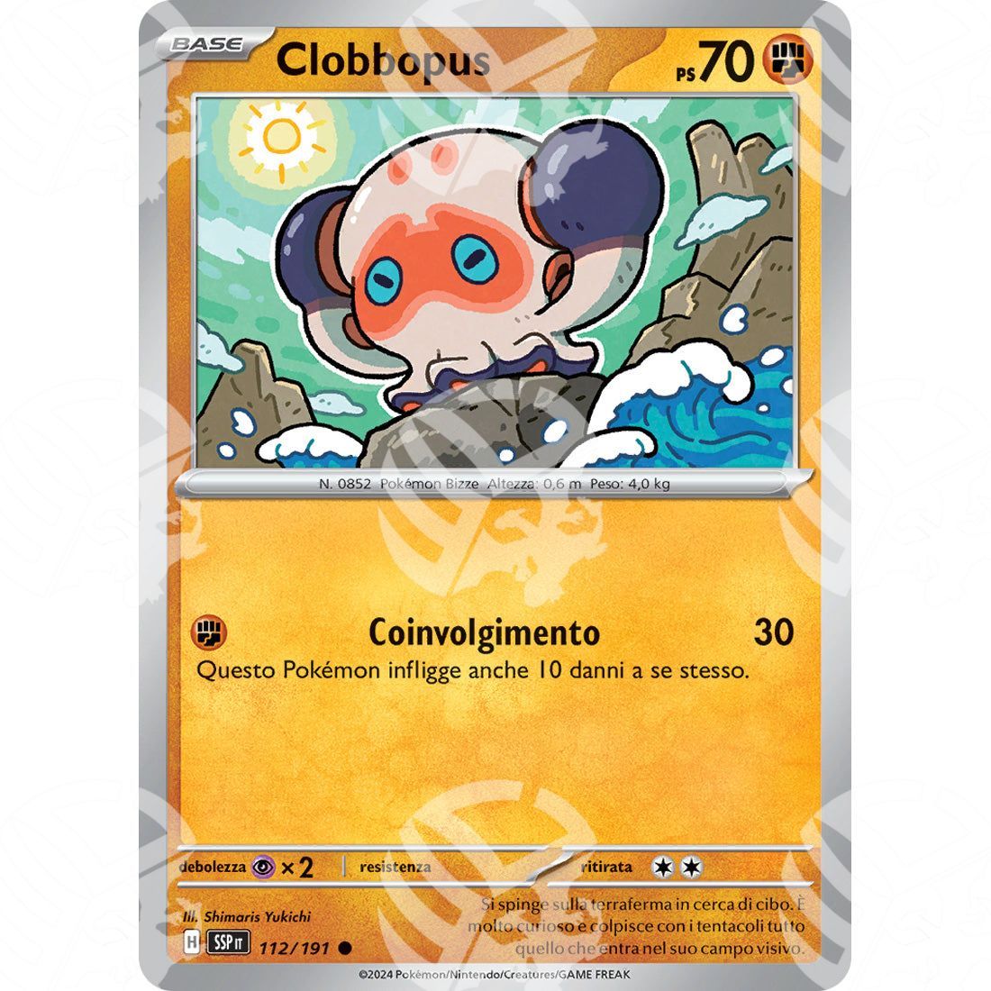Scintille Folgoranti - Clobbopus - 112/191 - Warcard