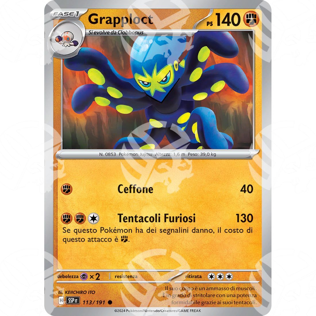 Scintille Folgoranti - Grapploct - 113/191 - Warcard