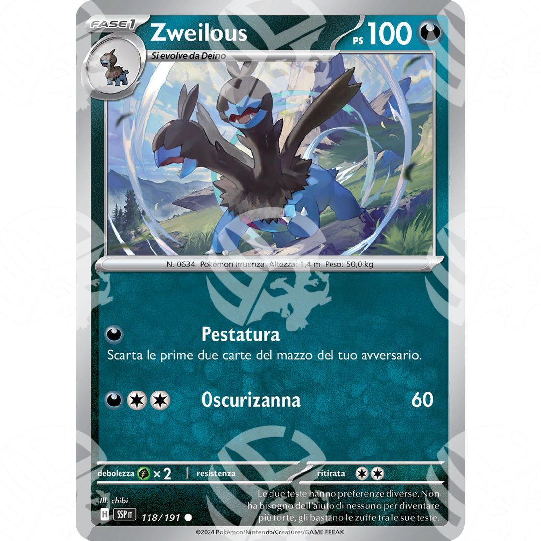 Scintille Folgoranti - Zweilous - 118/191 - Warcard